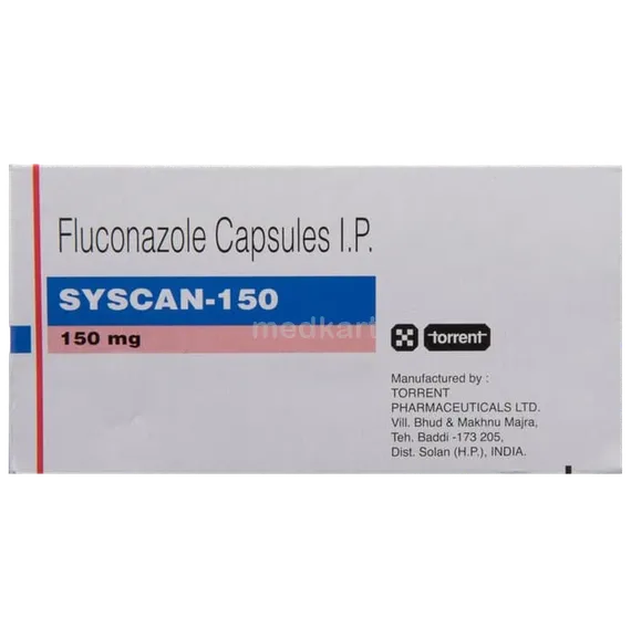 syscan 150mg capsule 1's
